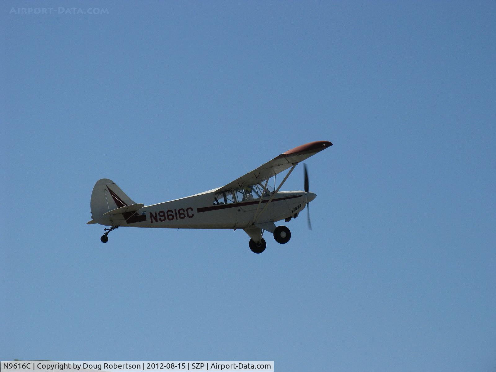 N9616C, 1991 Christen A-1 Husky C/N 1177, 1991 Christen A-1 HUSKY, Lycoming O&VO-360 180 Hp, spades, MT prop, takeoff climb Rwy 22
