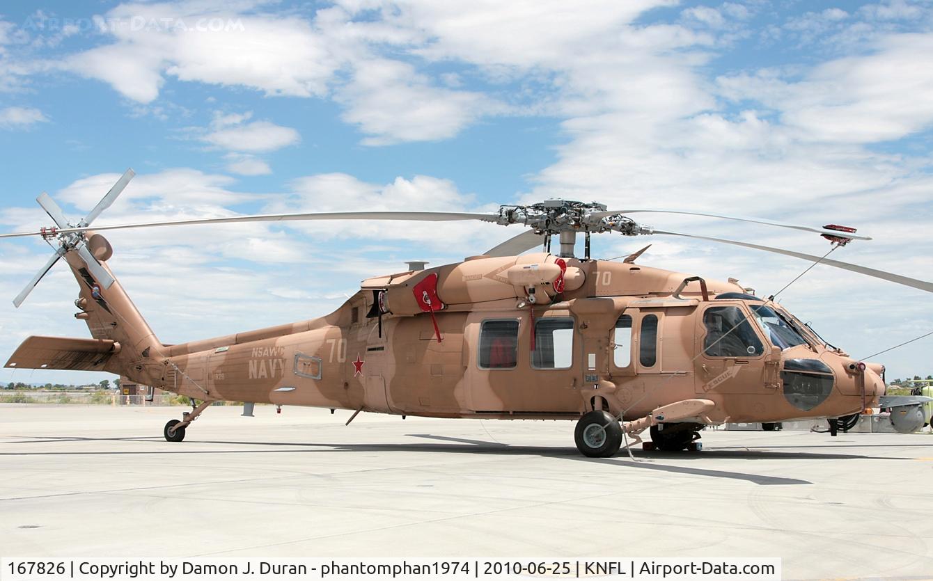 167826, Sikorsky MH-60S Knighthawk C/N 70-3092, NSAWC MH-60S Knighthawk