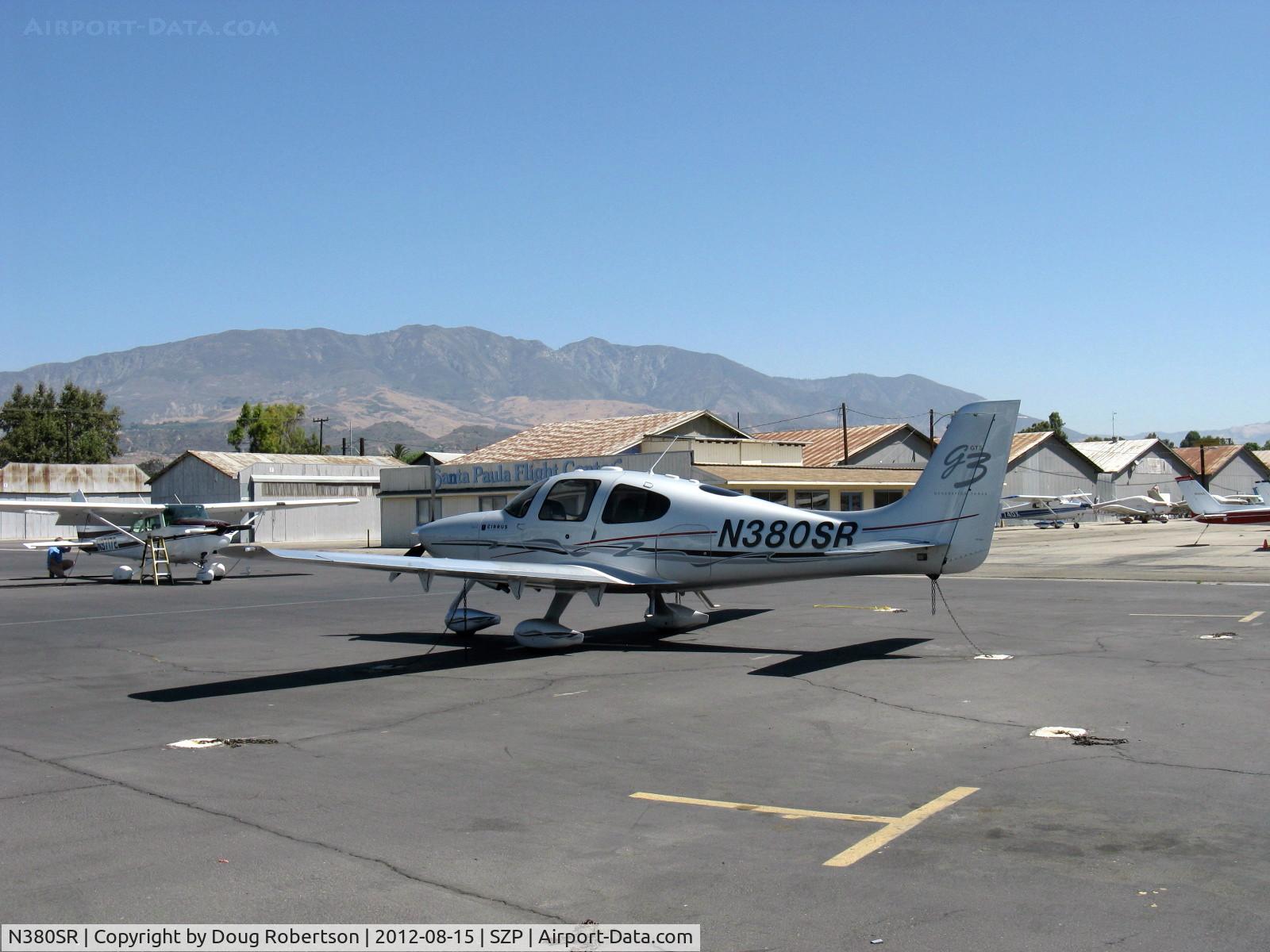 N380SR, 2007 Cirrus SR22 G3 GTS C/N 2825, 2007 Cirrus SR22 Gen 3 GTS, Continental IO-550-N 310 Hp