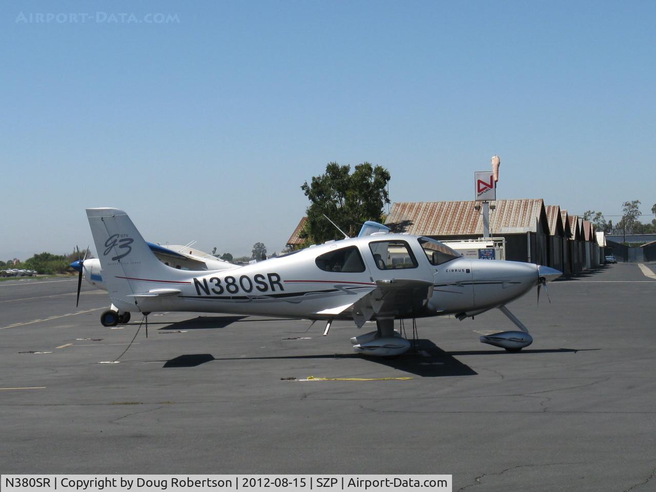 N380SR, 2007 Cirrus SR22 G3 GTS C/N 2825, 2007 Cirrus SR22 Gen 3 GTS, Continental IO-550-N 310 Hp