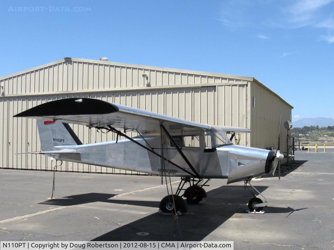 N110PT, BushCaddy LSA R-80 C/N BCLSA (AT) 147, 2010 Canadian Light Aircraft BUSH CADDY LSA R80, Rotax 80 Hp, Experimental class LSA