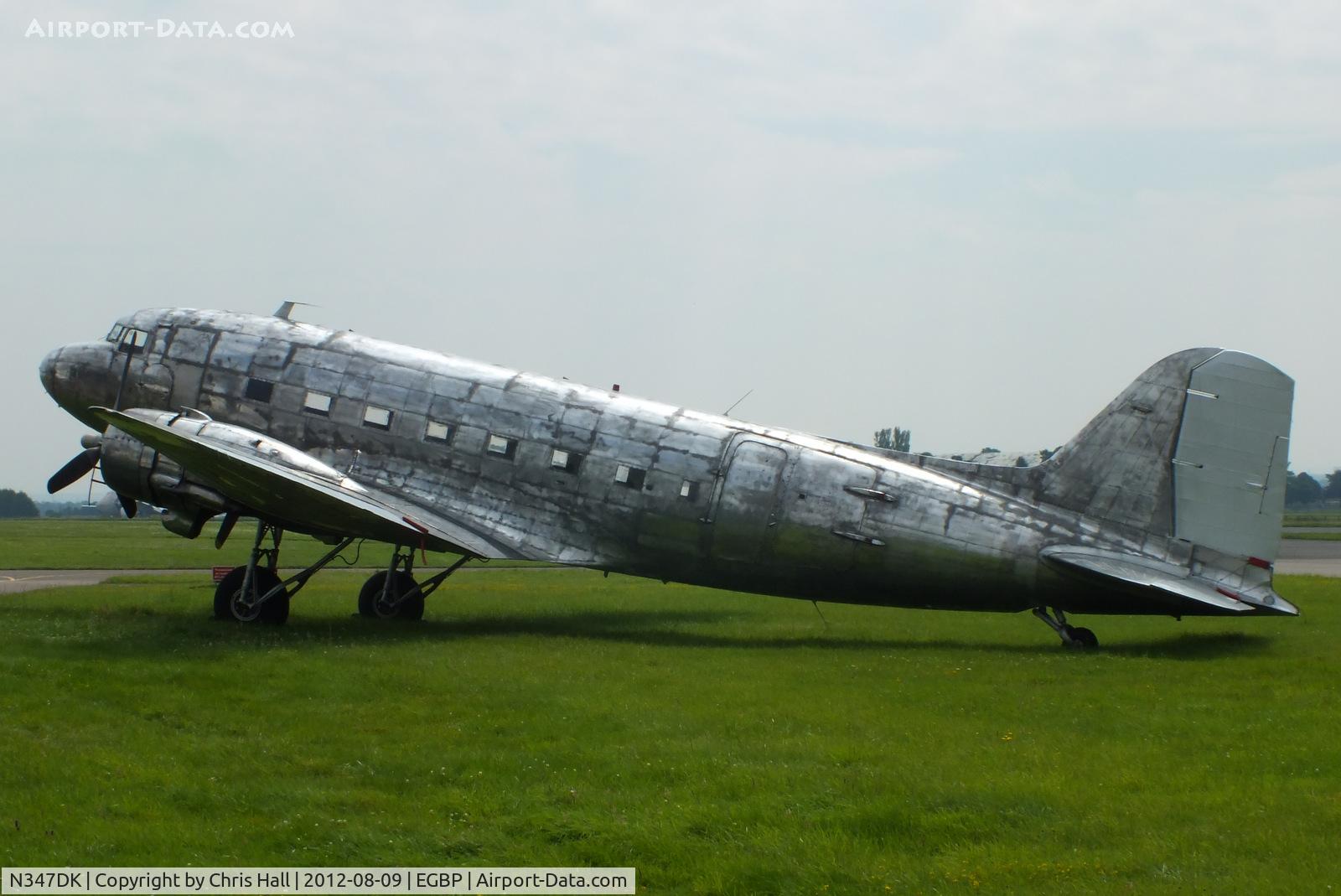 N347DK, 1944 Douglas DC-3A-467 (C-47B) C/N 16072/32820, This was due to become the founding member of the Indian Air Force Memorial Flight but has been sat at Kemble for over 12 months now