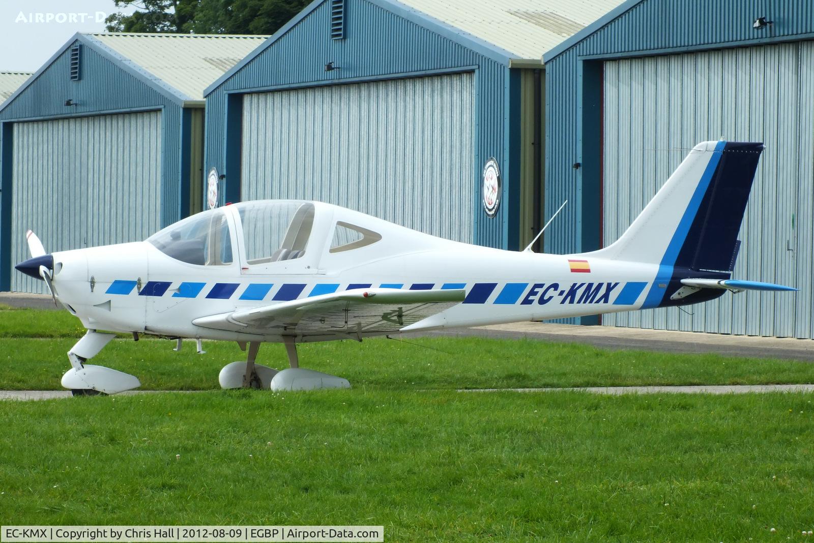 EC-KMX, 2007 Tecnam P2002-JF Sierra C/N 077, being used by one of the Kemble flying schools