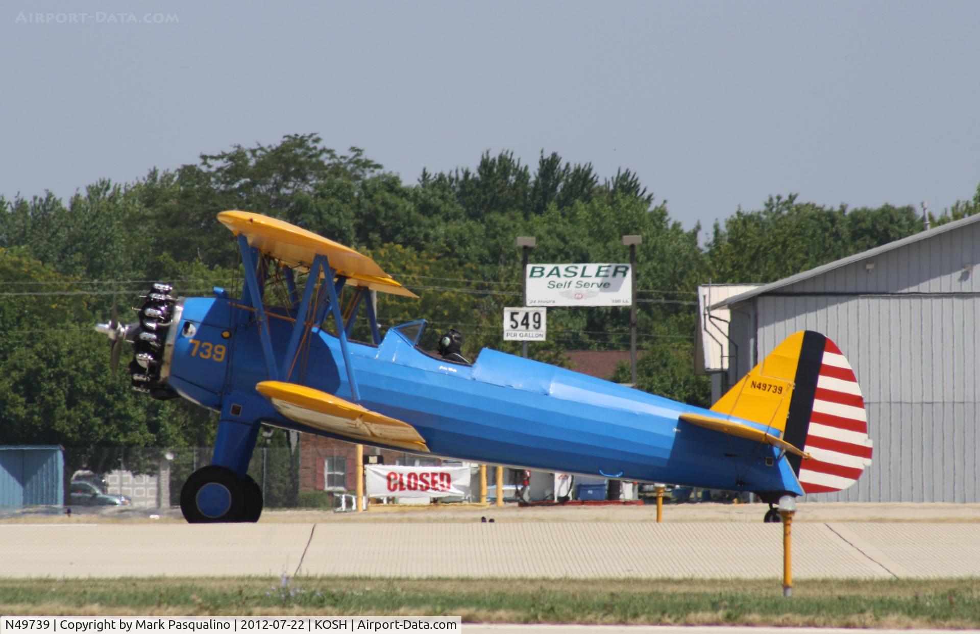N49739, 1943 Boeing A75N1(PT17) C/N 75-4462, Stearman