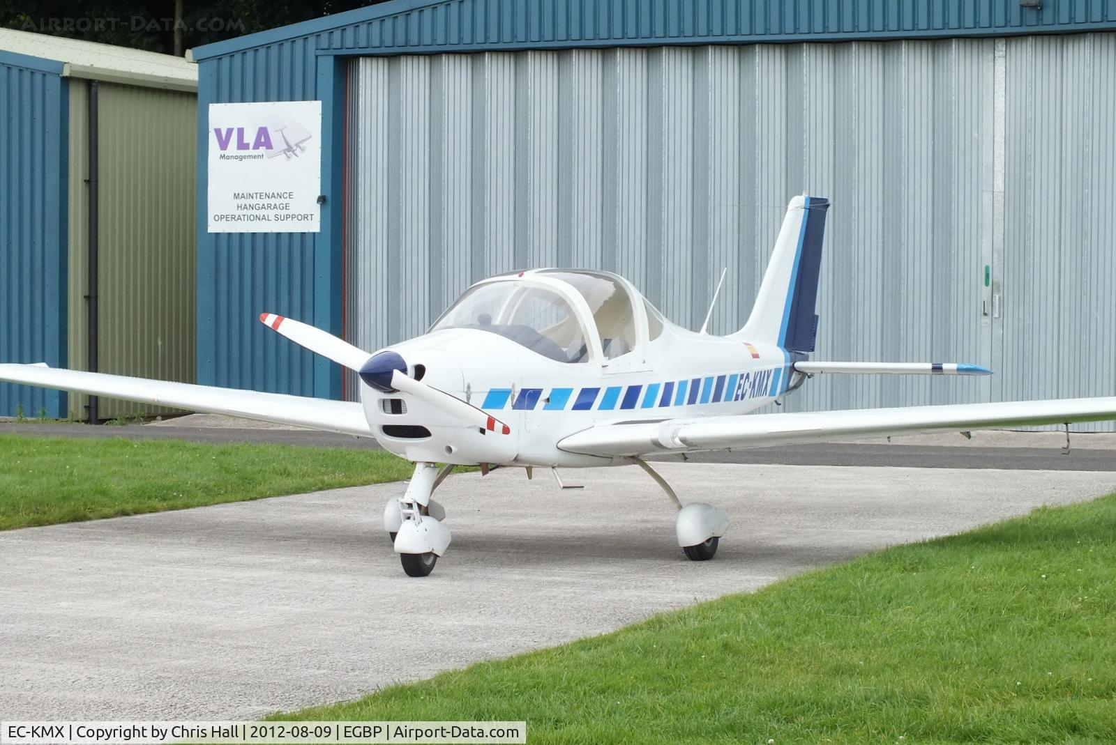 EC-KMX, 2007 Tecnam P2002-JF Sierra C/N 077, being used by one of the Kemble flying schools