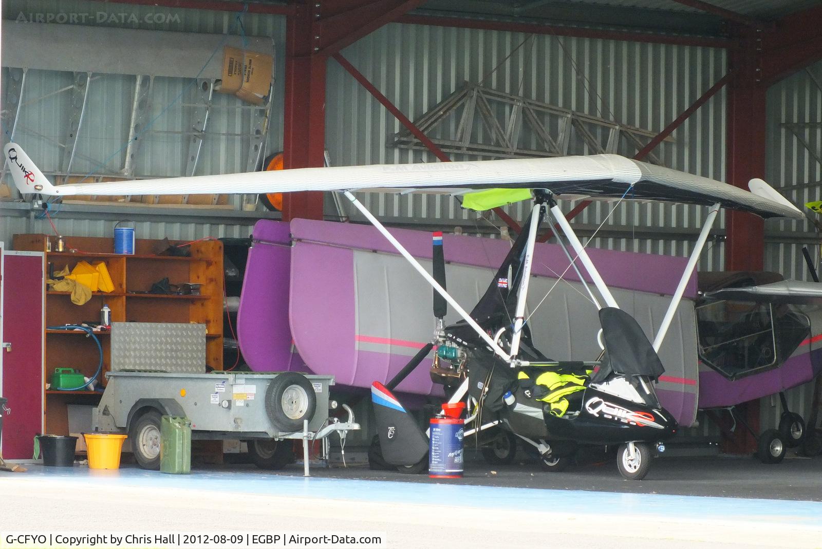G-CFYO, 2009 P&M Aviation QuikR C/N 8434, Kemble resident