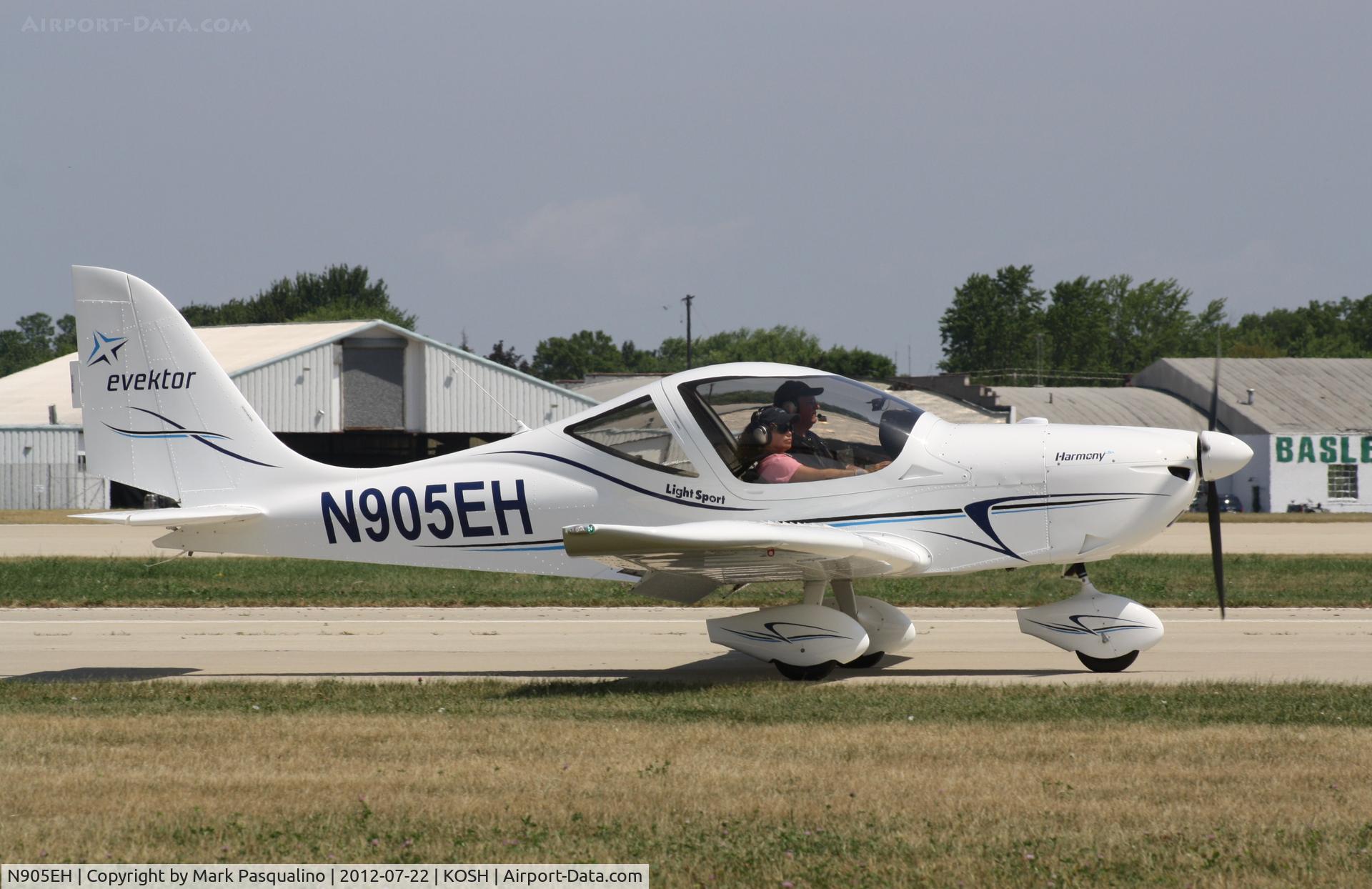 N905EH, Evektor-Aerotechnik Harmony LSA C/N 2011 1413, A S Harmony LSA