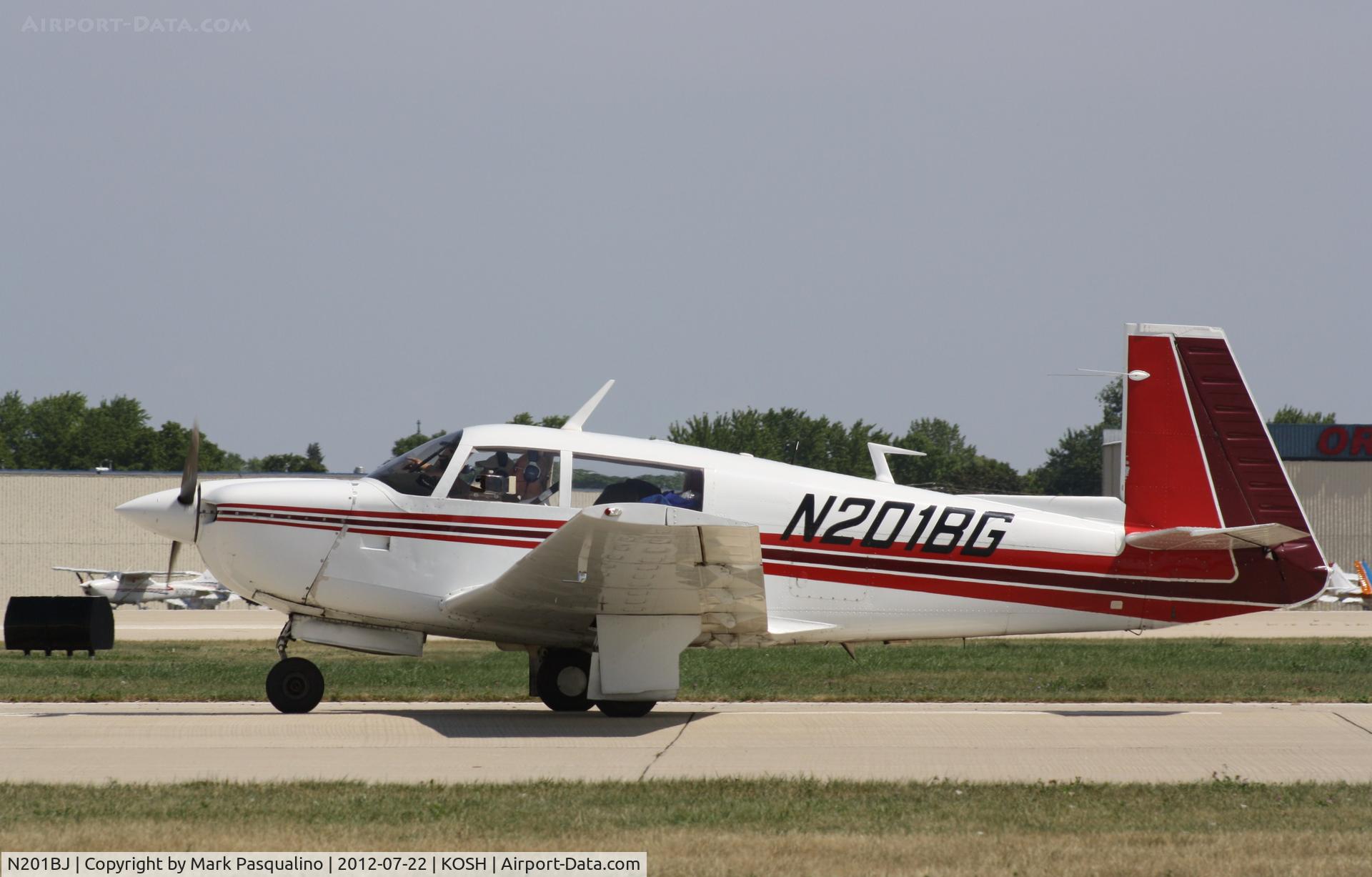 N201BJ, 1976 Mooney M20J 201 C/N 24-0010, Mooney M20J