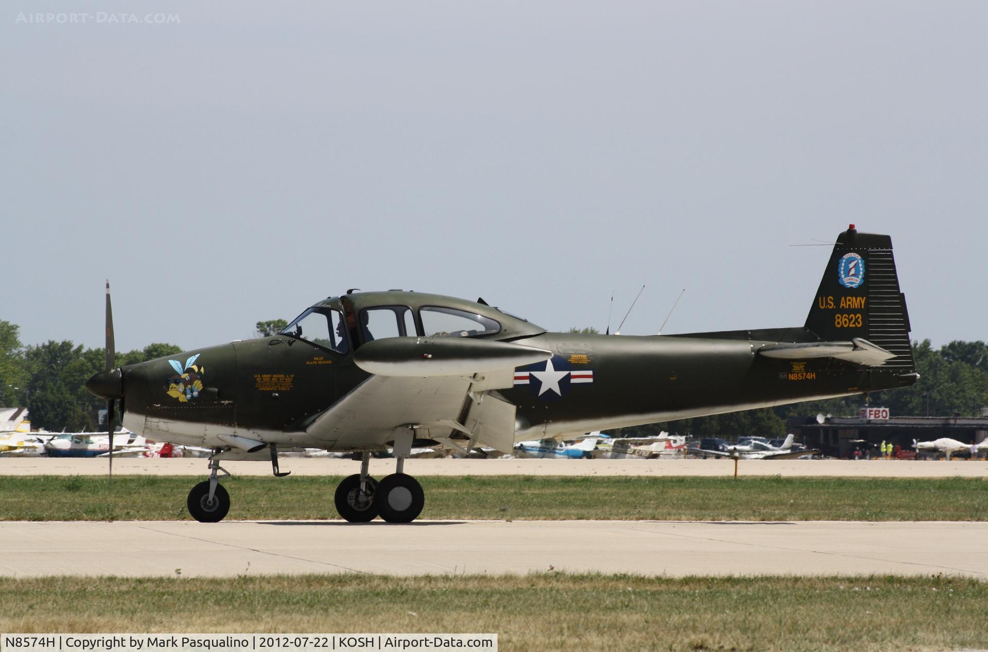 N8574H, 1947 North American Navion (NA-145) C/N NAV-4-623, Navion