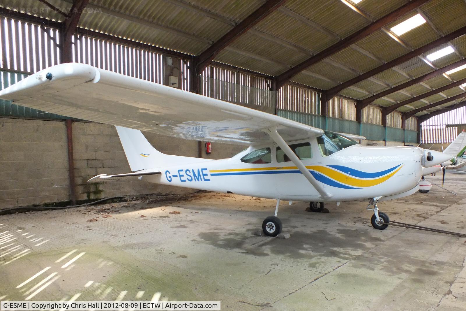 G-ESME, 1979 Cessna R182 Skylane RG C/N R182-01026, at Oaksey Park