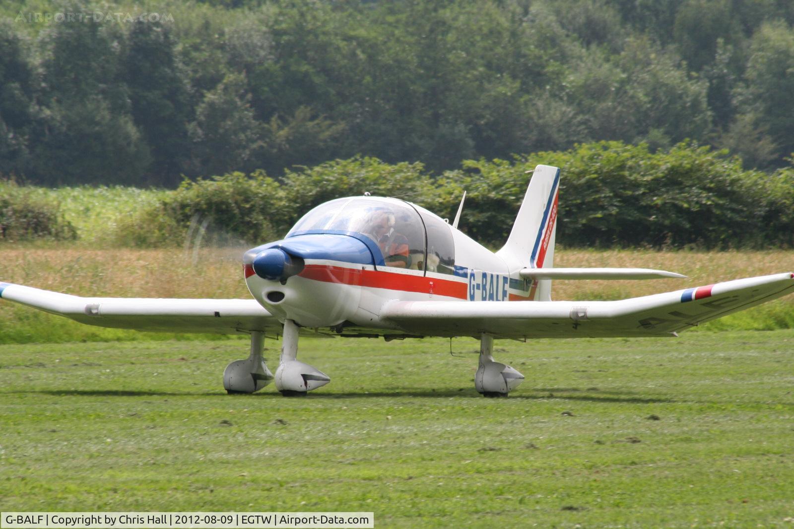 G-BALF, 1972 Robin DR-400-140 Earl Major C/N 772, at Oaksey Park