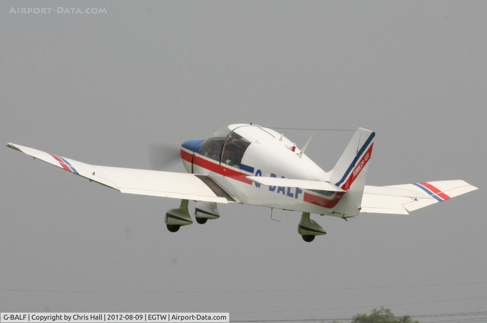 G-BALF, 1972 Robin DR-400-140 Earl Major C/N 772, at Oaksey Park