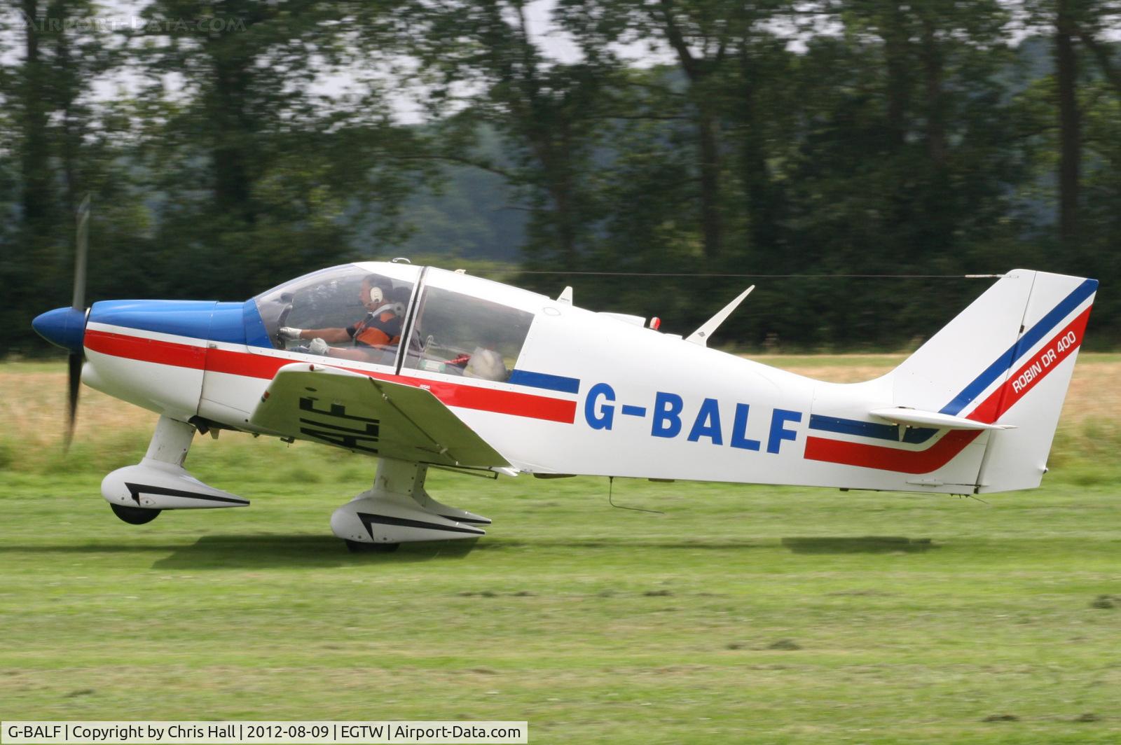 G-BALF, 1972 Robin DR-400-140 Earl Major C/N 772, at Oaksey Park