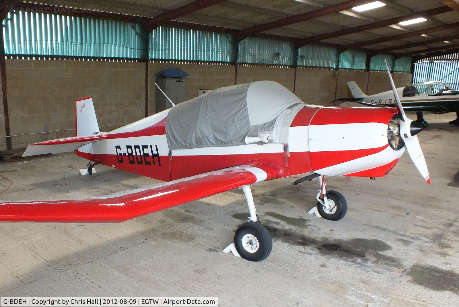 G-BDEH, 1963 Jodel D-120A C/N 239, at Oaksey Park