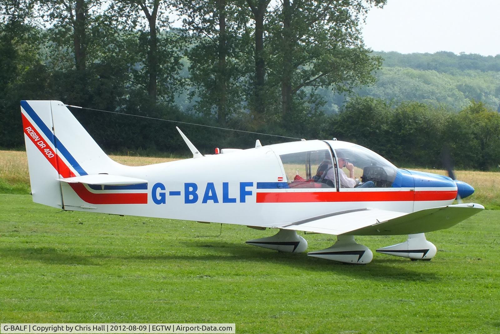 G-BALF, 1972 Robin DR-400-140 Earl Major C/N 772, at Oaksey Park