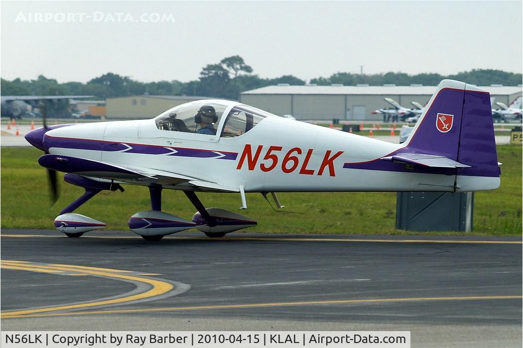 N56LK, 2001 Vans RV-6A C/N 123, Van's RV-6A [123] Lakeland-Linder~N 15/04/2010 Taxiing out for departure.