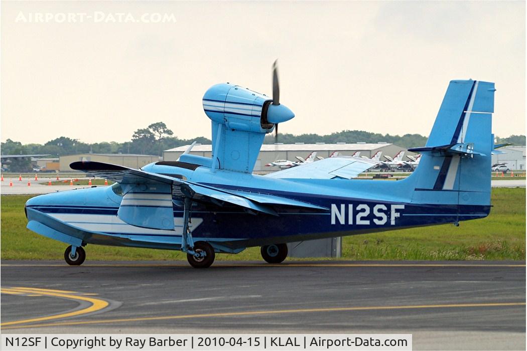 N12SF, 1977 Consolidated Aeronautics Inc. Lake LA-4-200 C/N 814, Taxiing for departure.