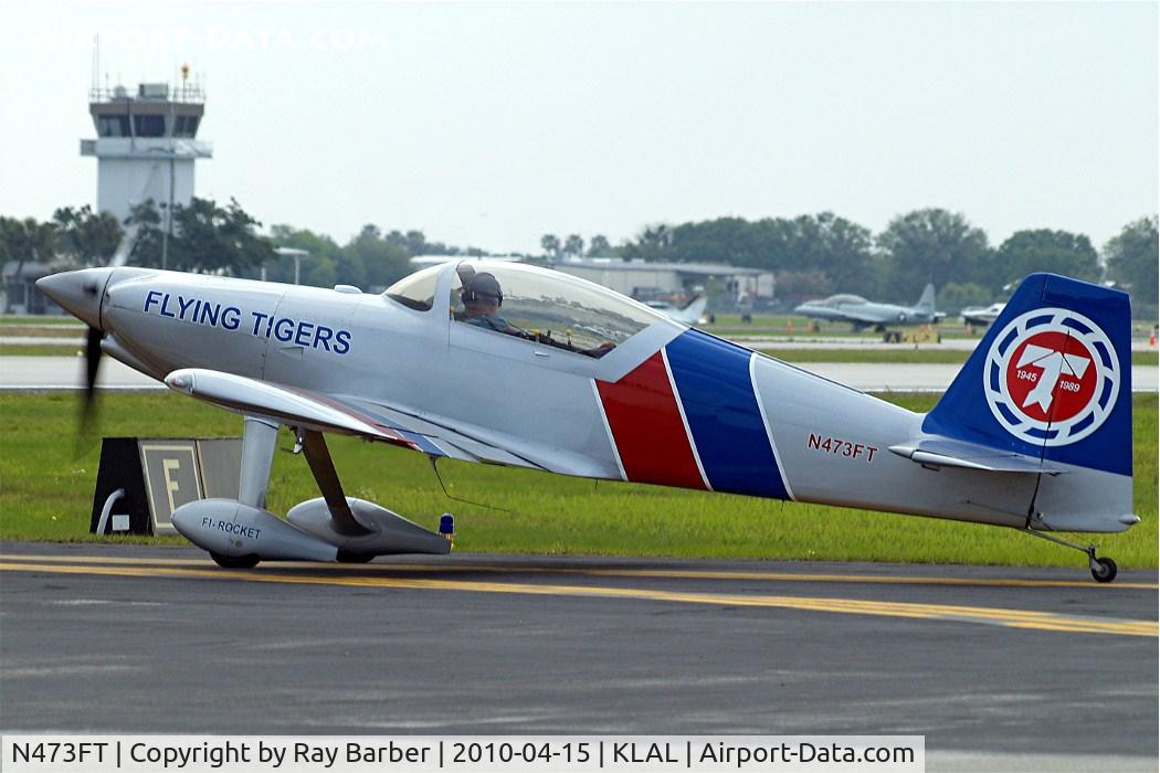 N473FT, 2006 Harmon F1 Rocket C/N 112, Named 