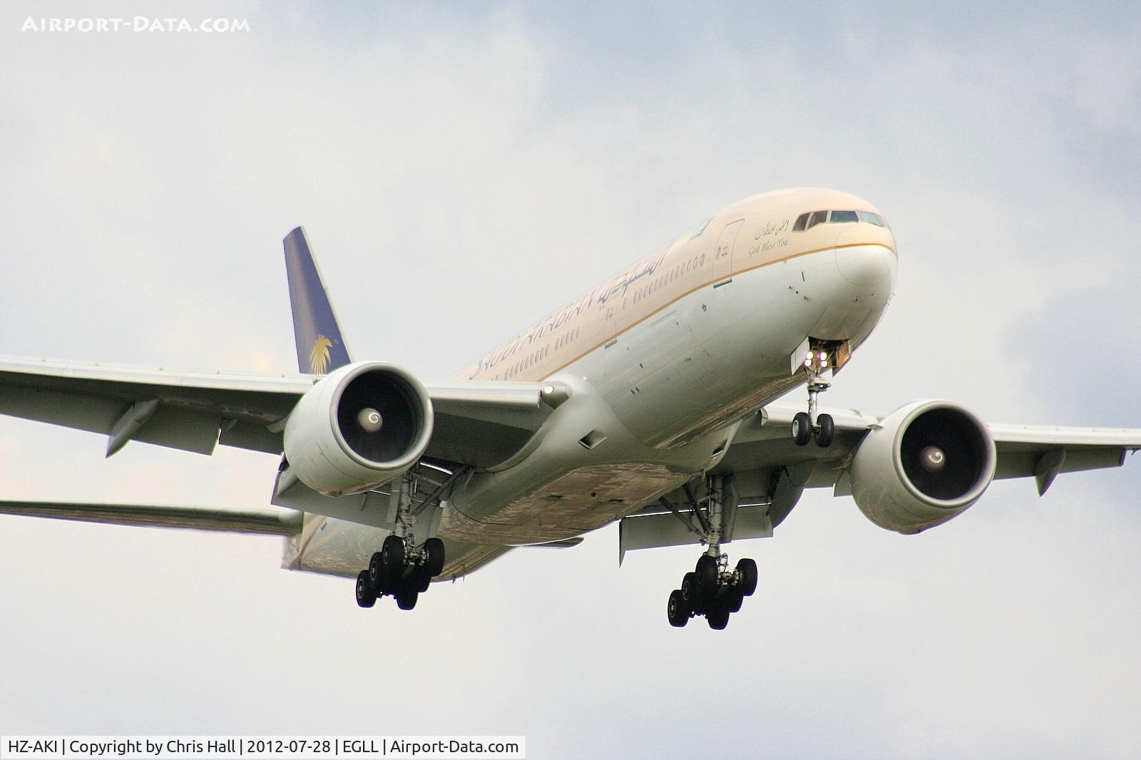 HZ-AKI, 1998 Boeing 777-268/ER C/N 28352, Saudi Arabian Airlines