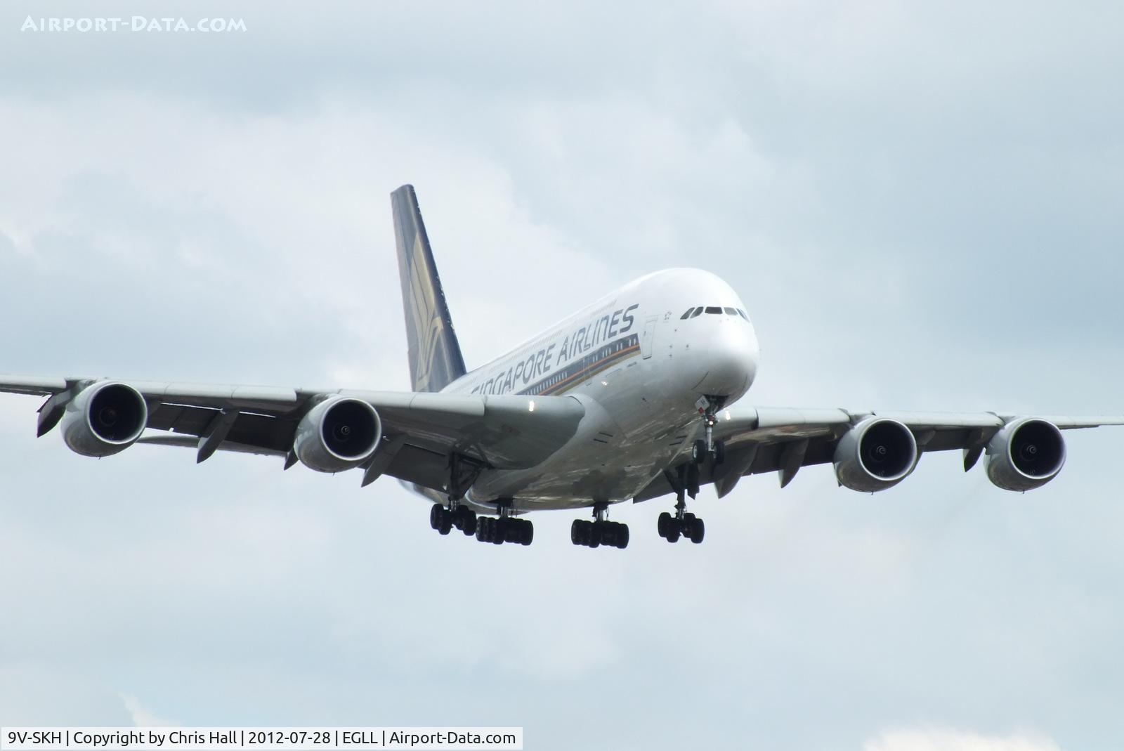9V-SKH, 2008 Airbus A380-841 C/N 021, Singapore Airlines