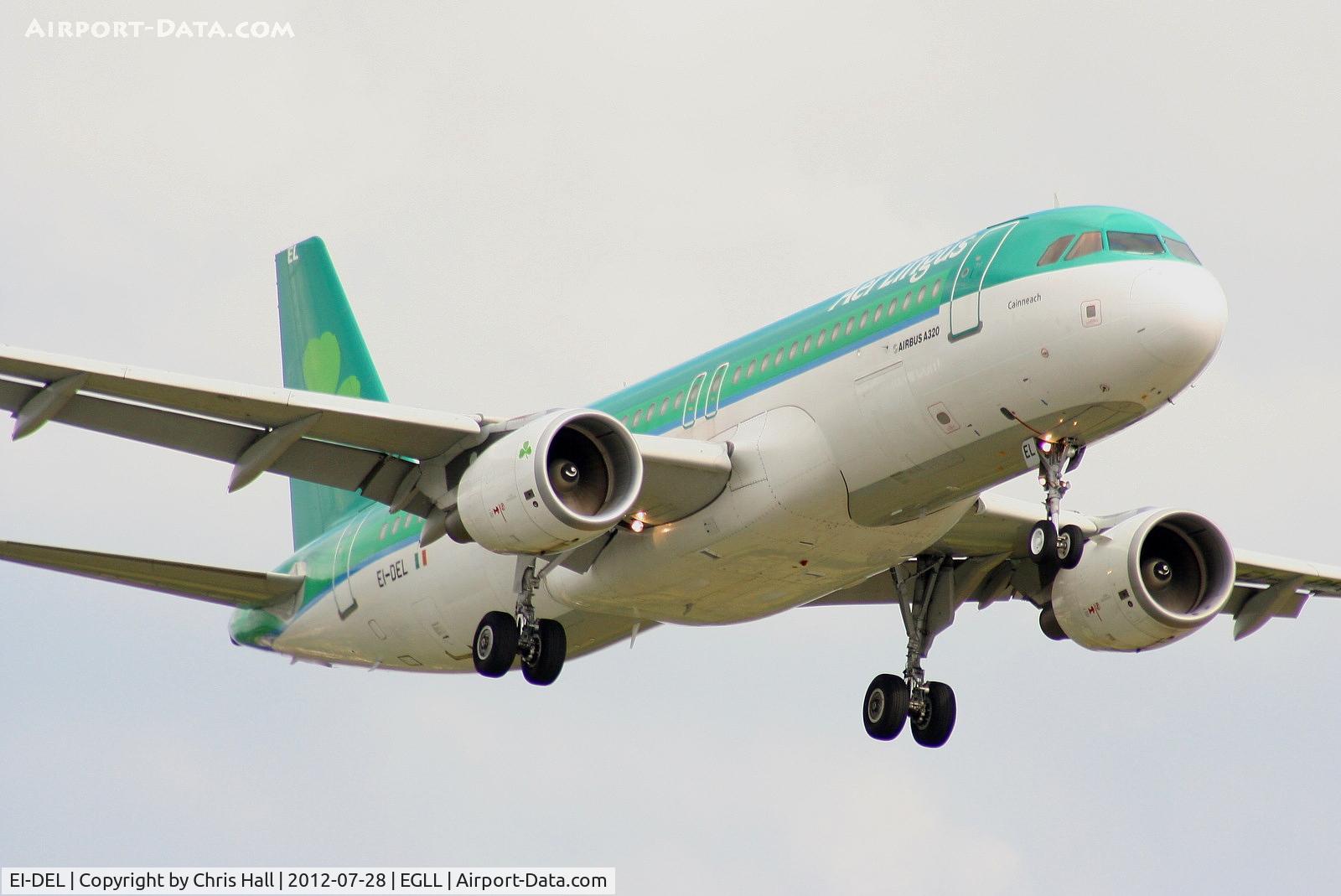 EI-DEL, 2005 Airbus A320-214 C/N 2409, Aer Lingus