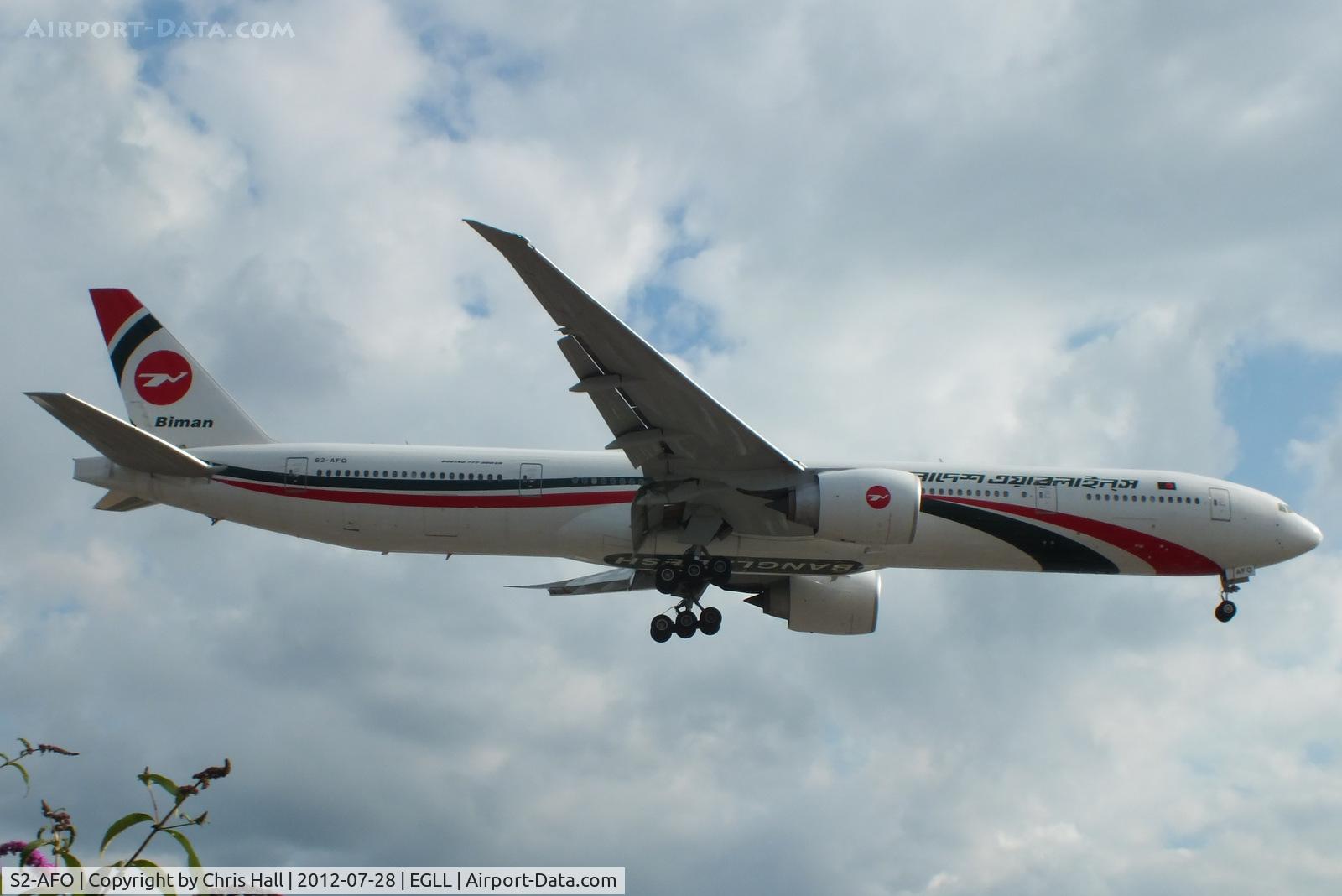 S2-AFO, 2011 Boeing 777-3E9/ER C/N 40122, Biman Bangladesh Airlines
