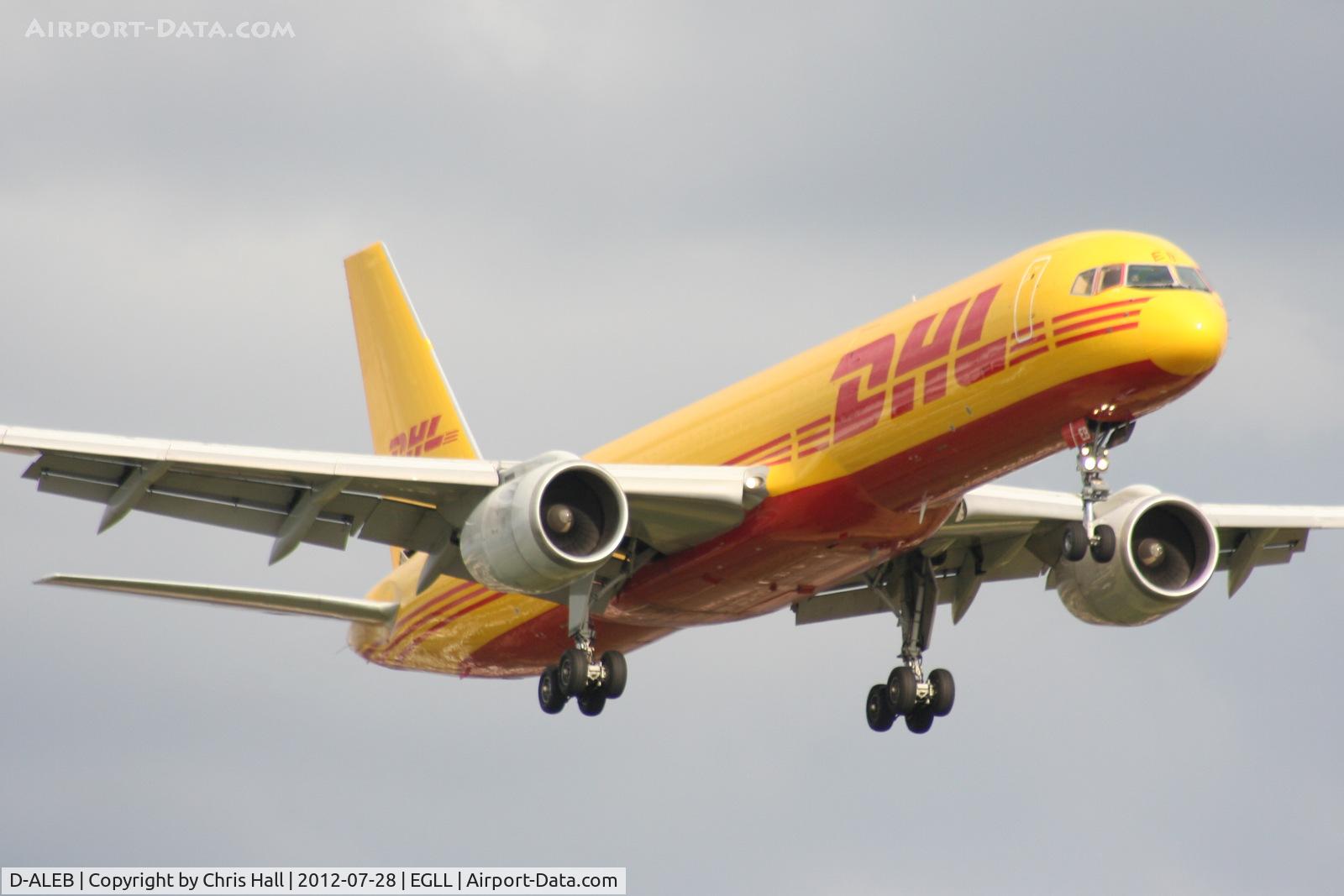 D-ALEB, 1982 Boeing 757-236/SF C/N 22173, DHL