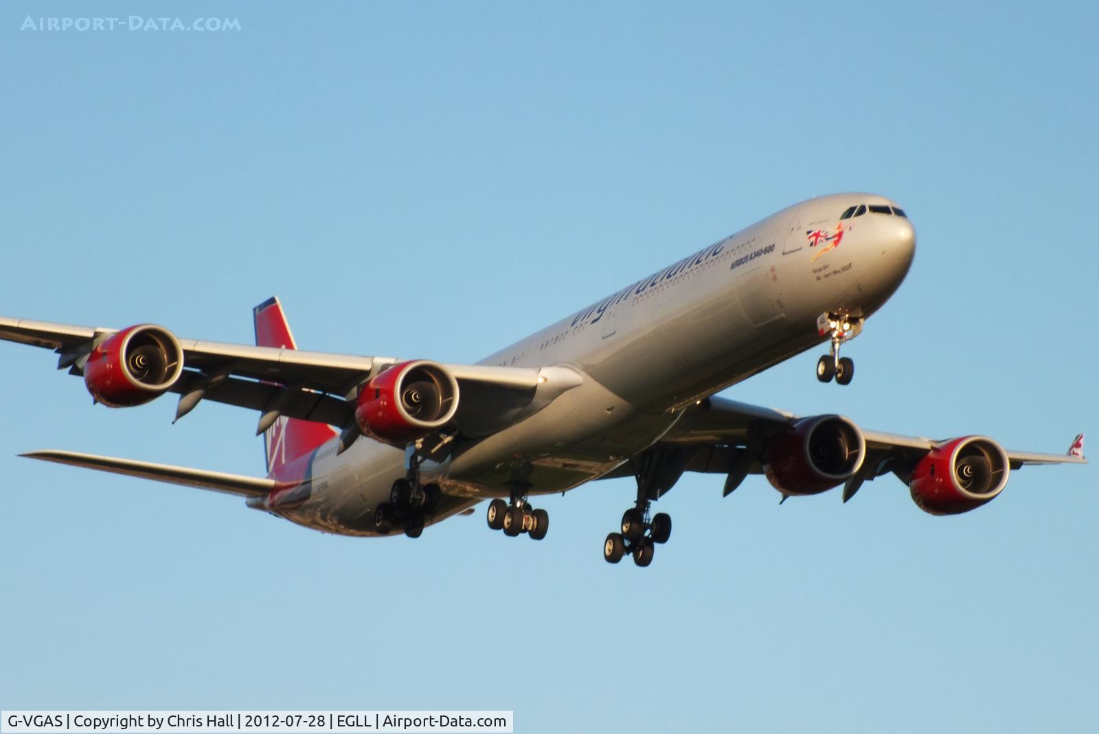 G-VGAS, 2005 Airbus A340-642 C/N 639, Virgin Atlantic