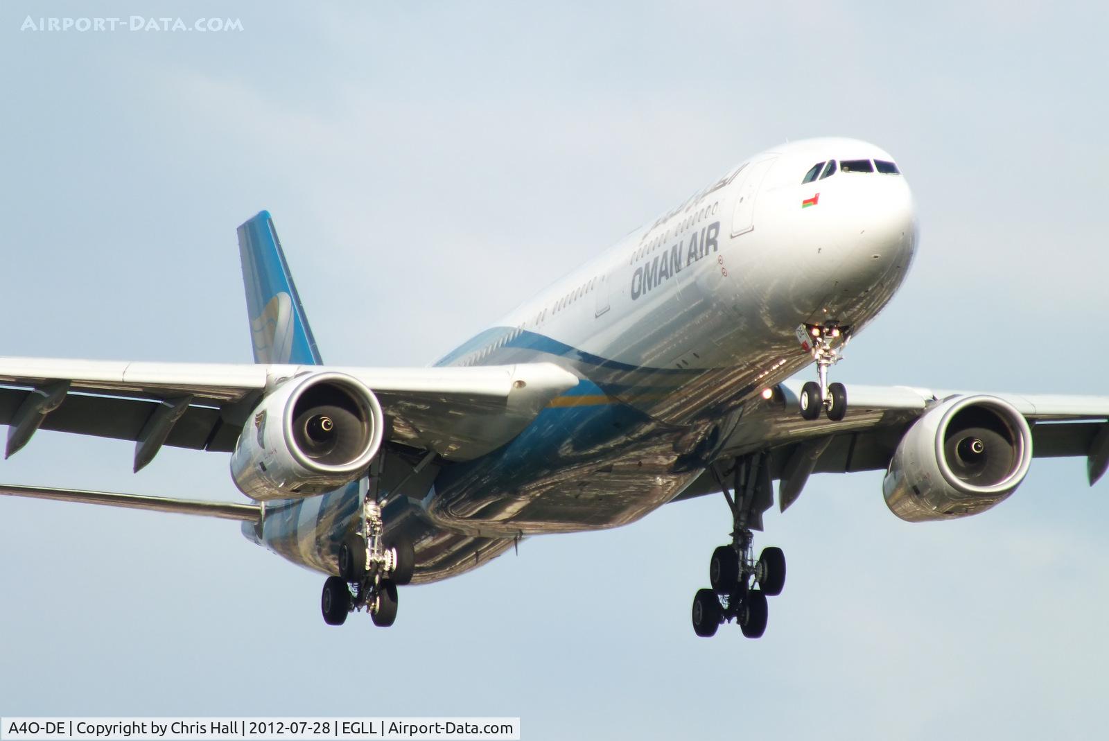 A4O-DE, 2009 Airbus A330-343 C/N 1093, Oman Air
