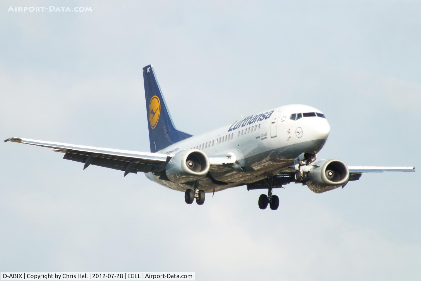 D-ABIX, 1991 Boeing 737-530 C/N 24946, Lufthansa