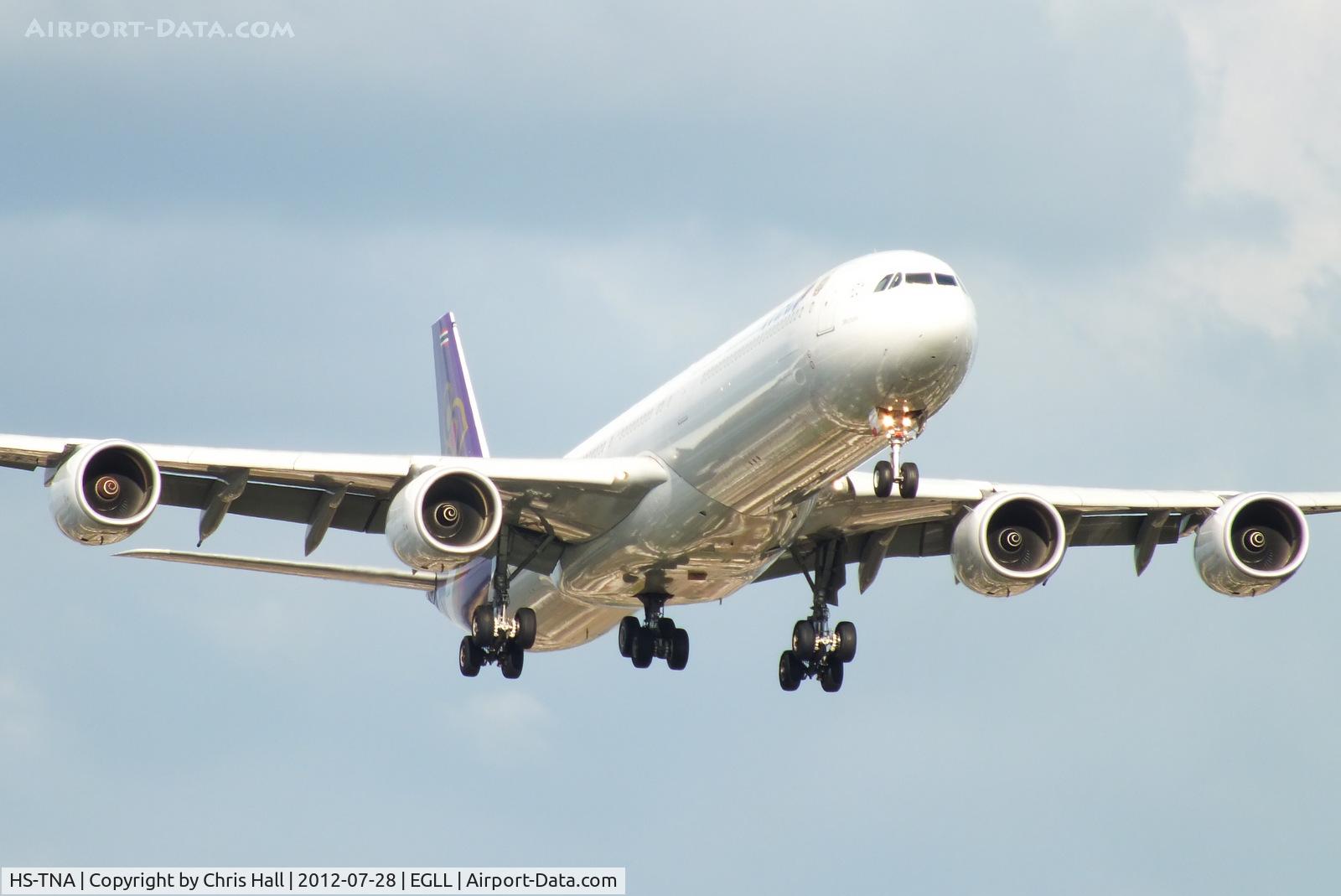 HS-TNA, 2005 Airbus A340-642 C/N 677, Thai Airways International