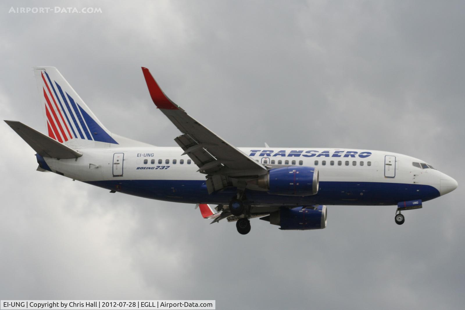 EI-UNG, 1998 Boeing 737-524 C/N 28915, Transaero Airlines