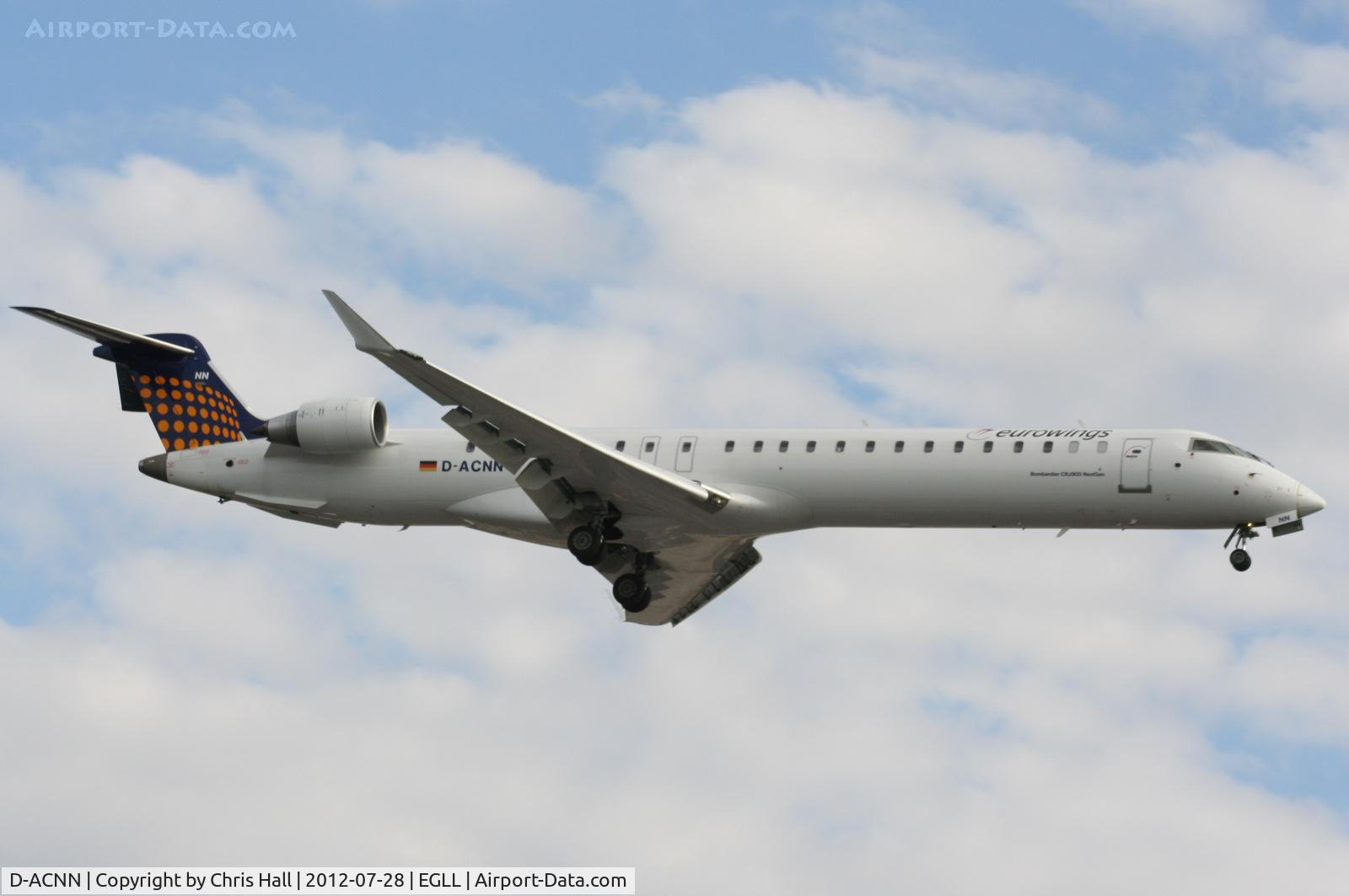 D-ACNN, 2010 Bombardier CRJ-900LR (CL-600-2D24) C/N 15254, Eurowings