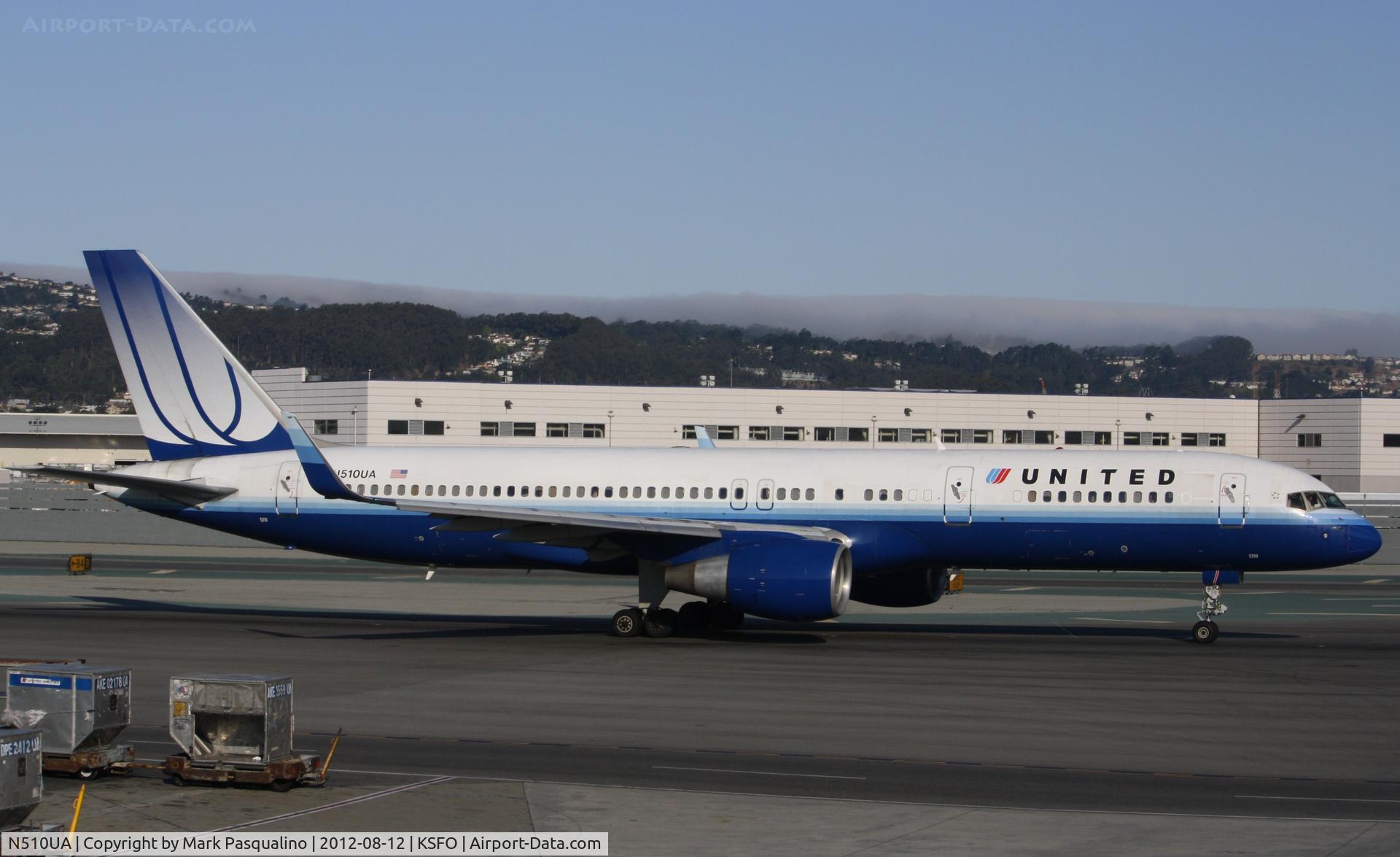 N510UA, 1990 Boeing 757-222 C/N 24780, Boeing 757-200