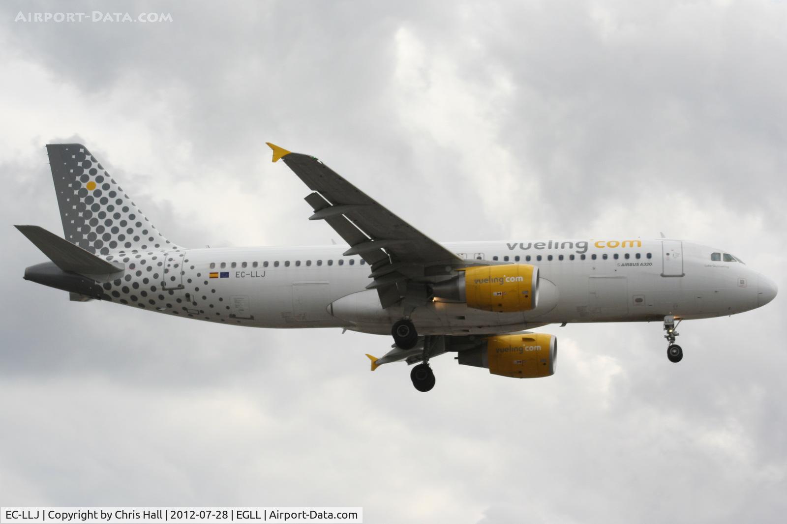 EC-LLJ, 2011 Airbus A320-214 C/N 4661, Vueling