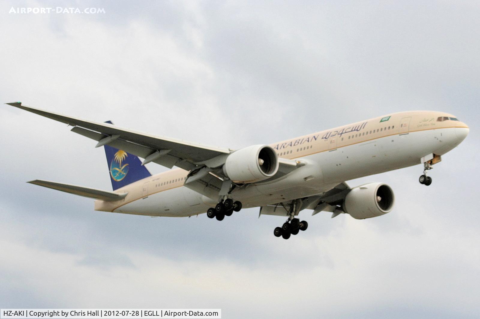 HZ-AKI, 1998 Boeing 777-268/ER C/N 28352, Saudi Arabian Airlines