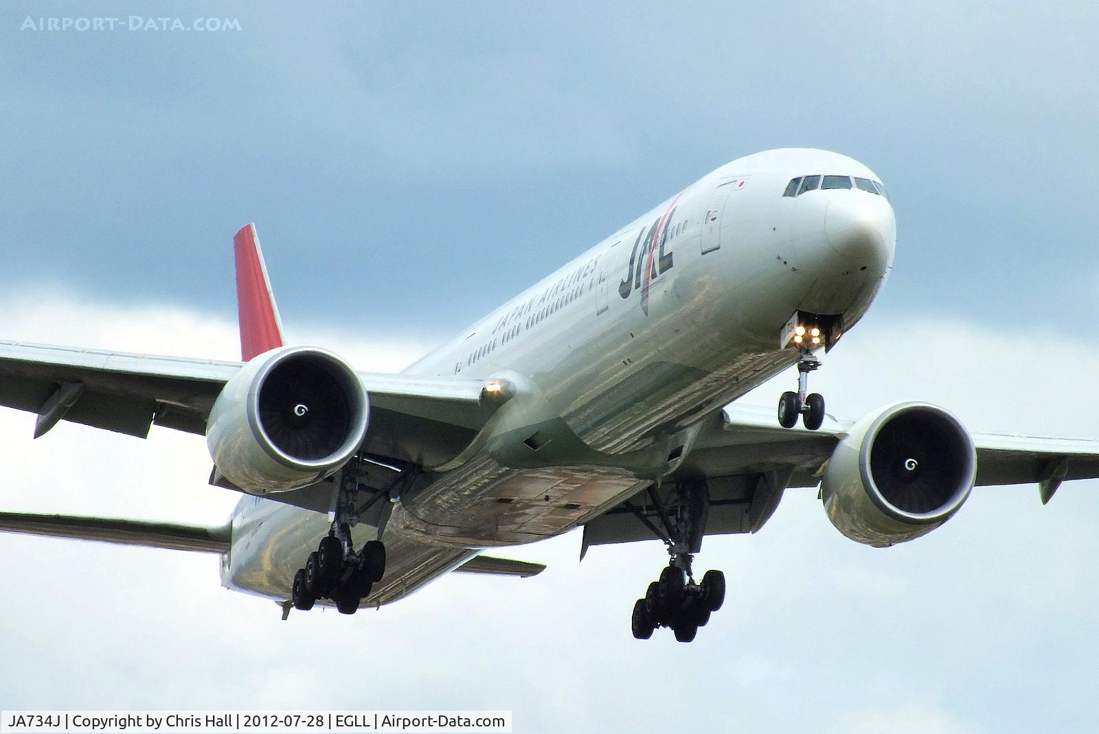 JA734J, 2005 Boeing 777-346/ER C/N 32433, Japan Airlines