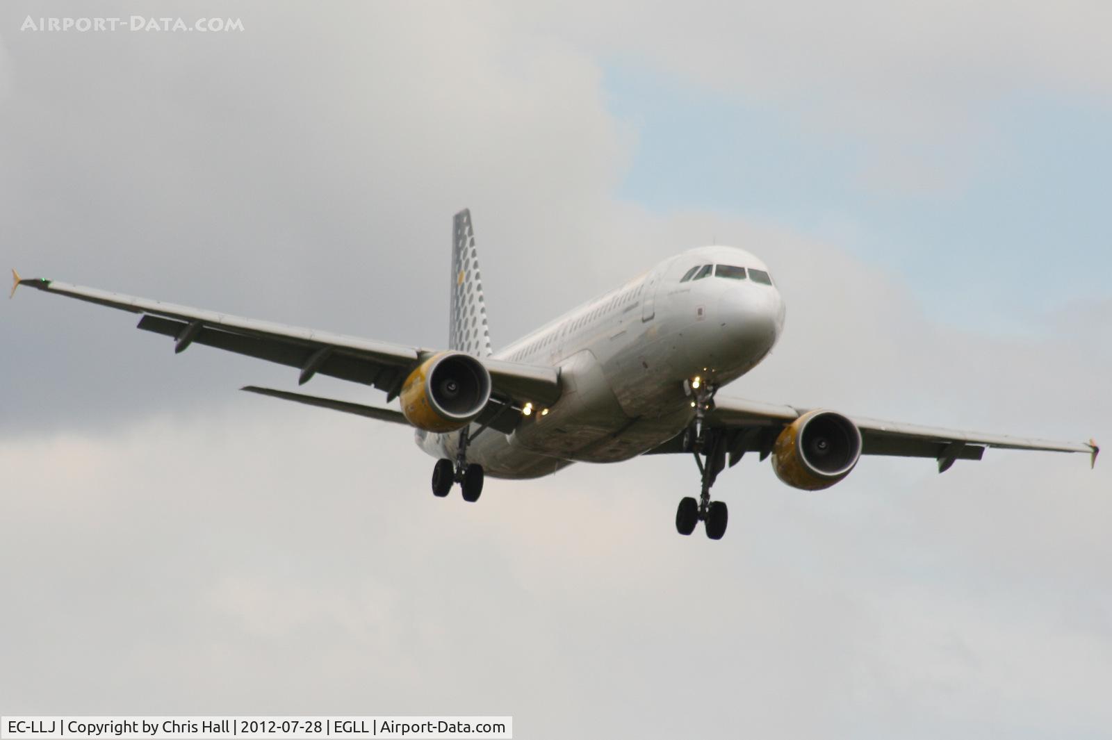 EC-LLJ, 2011 Airbus A320-214 C/N 4661, Vueling