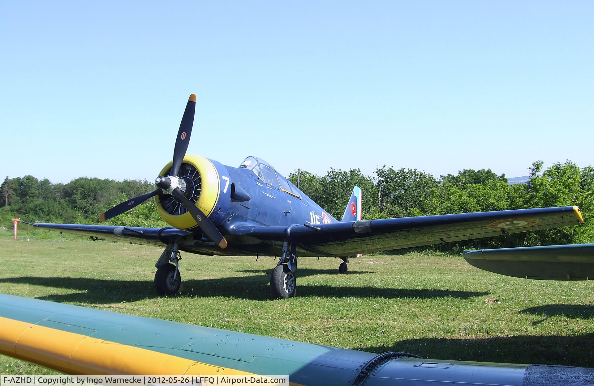 F-AZHD, North American NA-68 C/N SA-30, North American NA-68 at the Meeting Aerien 2012, La-Ferte-Alais