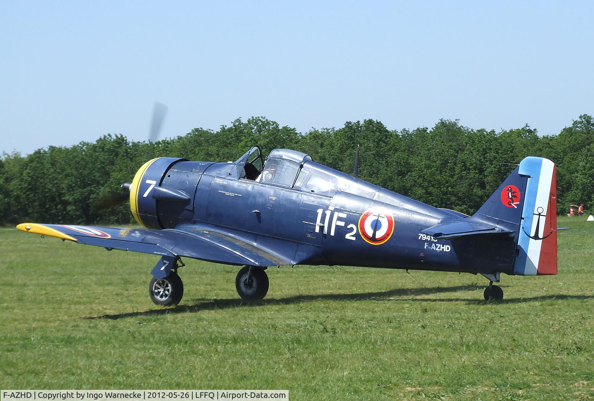 F-AZHD, North American NA-68 C/N SA-30, North American NA-68 at the Meeting Aerien 2012, La-Ferte-Alais