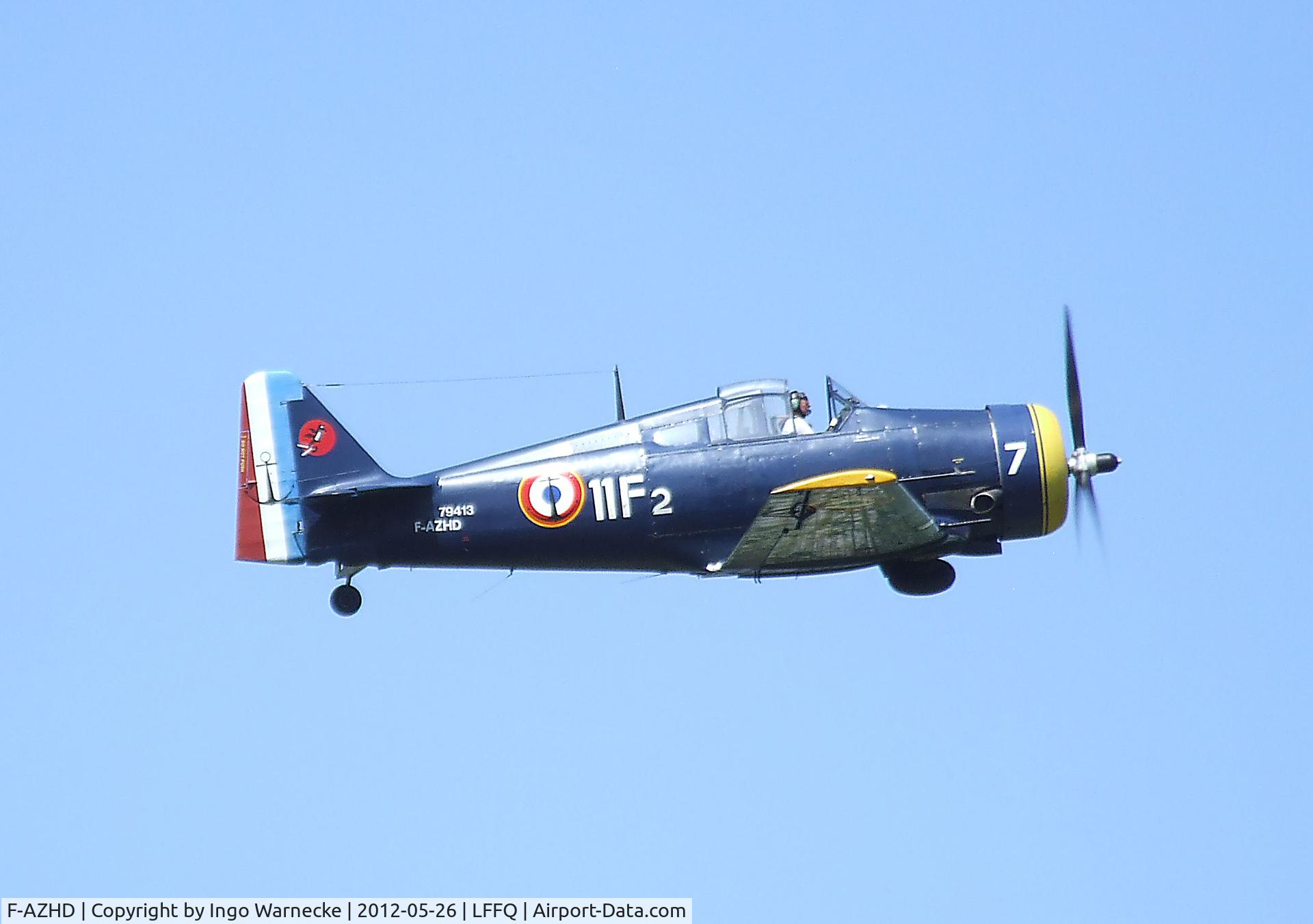 F-AZHD, North American NA-68 C/N SA-30, North American NA-68 at the Meeting Aerien 2012, La-Ferte-Alais