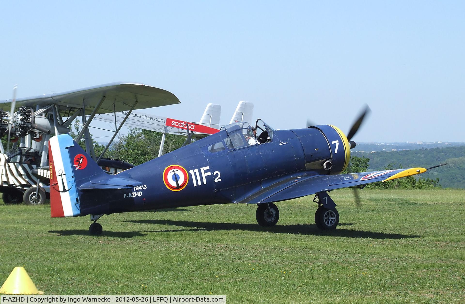 F-AZHD, North American NA-68 C/N SA-30, North American NA-68 at the Meeting Aerien 2012, La-Ferte-Alais