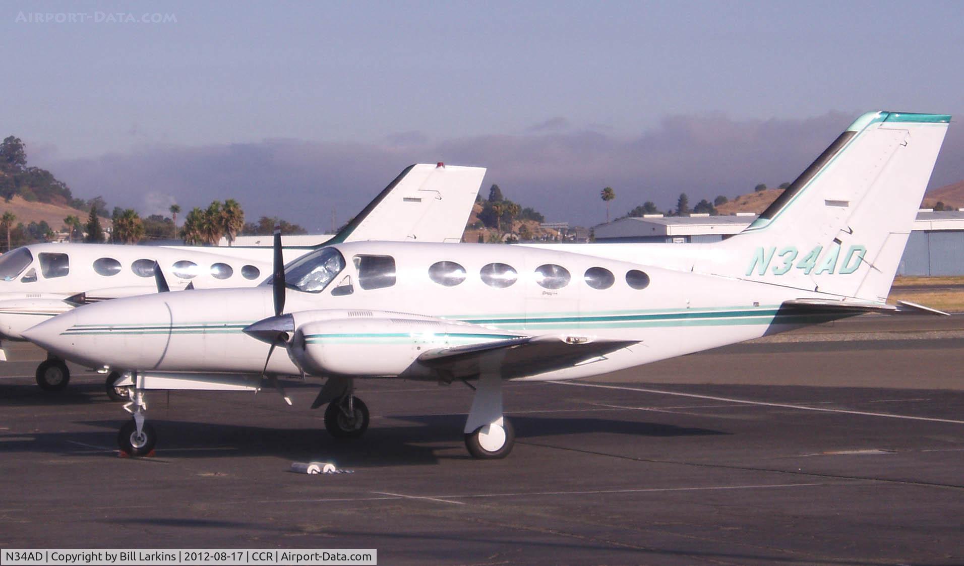 N34AD, 1975 Cessna 421C Golden Eagle Golden Eagle C/N 421C-0036, Resident