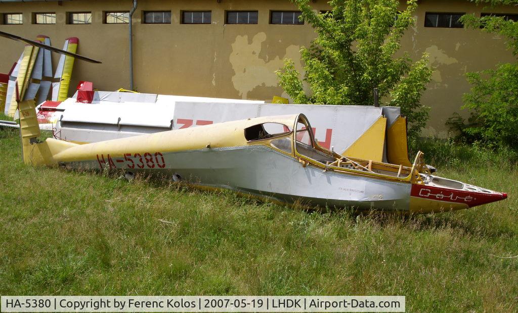 HA-5380, 1965 Rubik R-26S Góbé C/N E-1249, Dunakeszi