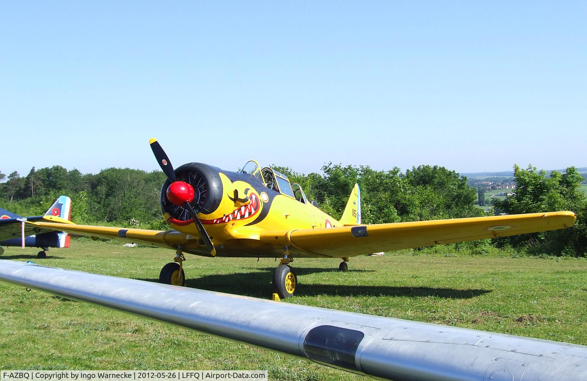 F-AZBQ, North American T-6G Texan C/N 182-535, North American T-6G Texan at the Meeting Aerien 2012, La-Ferte-Alais