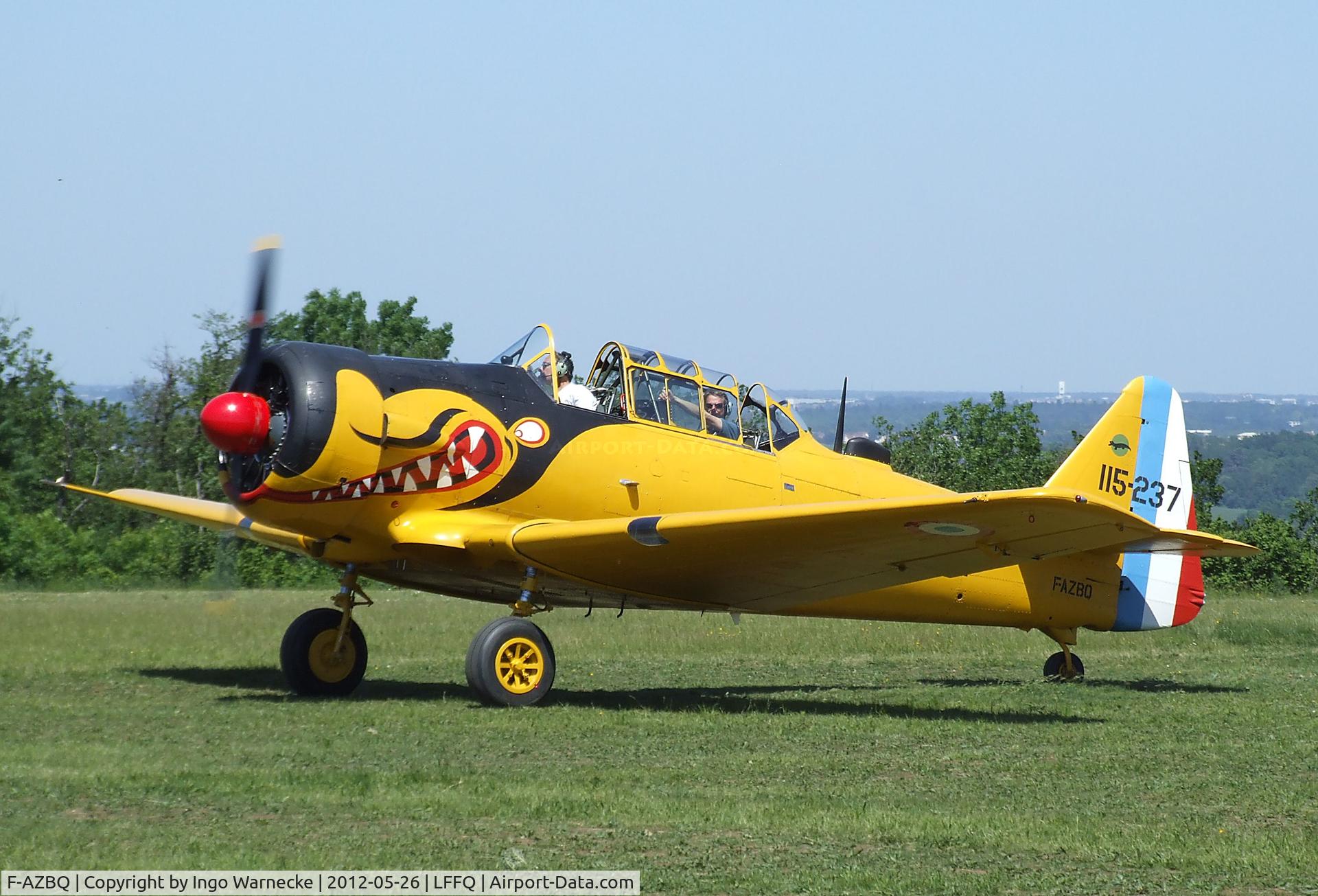 F-AZBQ, North American T-6G Texan C/N 182-535, North American T-6G Texan at the Meeting Aerien 2012, La-Ferte-Alais