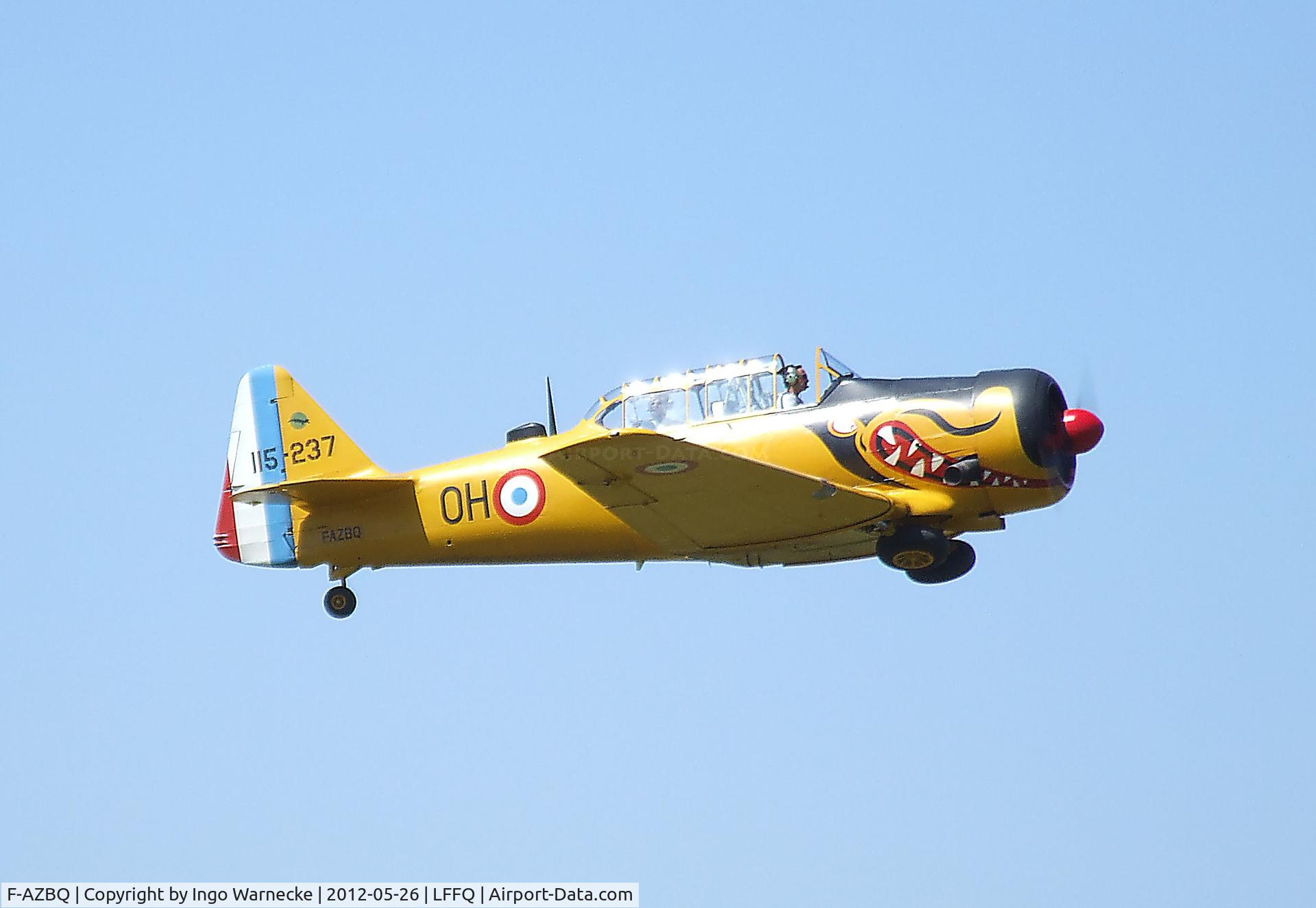 F-AZBQ, North American T-6G Texan C/N 182-535, North American T-6G Texan at the Meeting Aerien 2012, La-Ferte-Alais