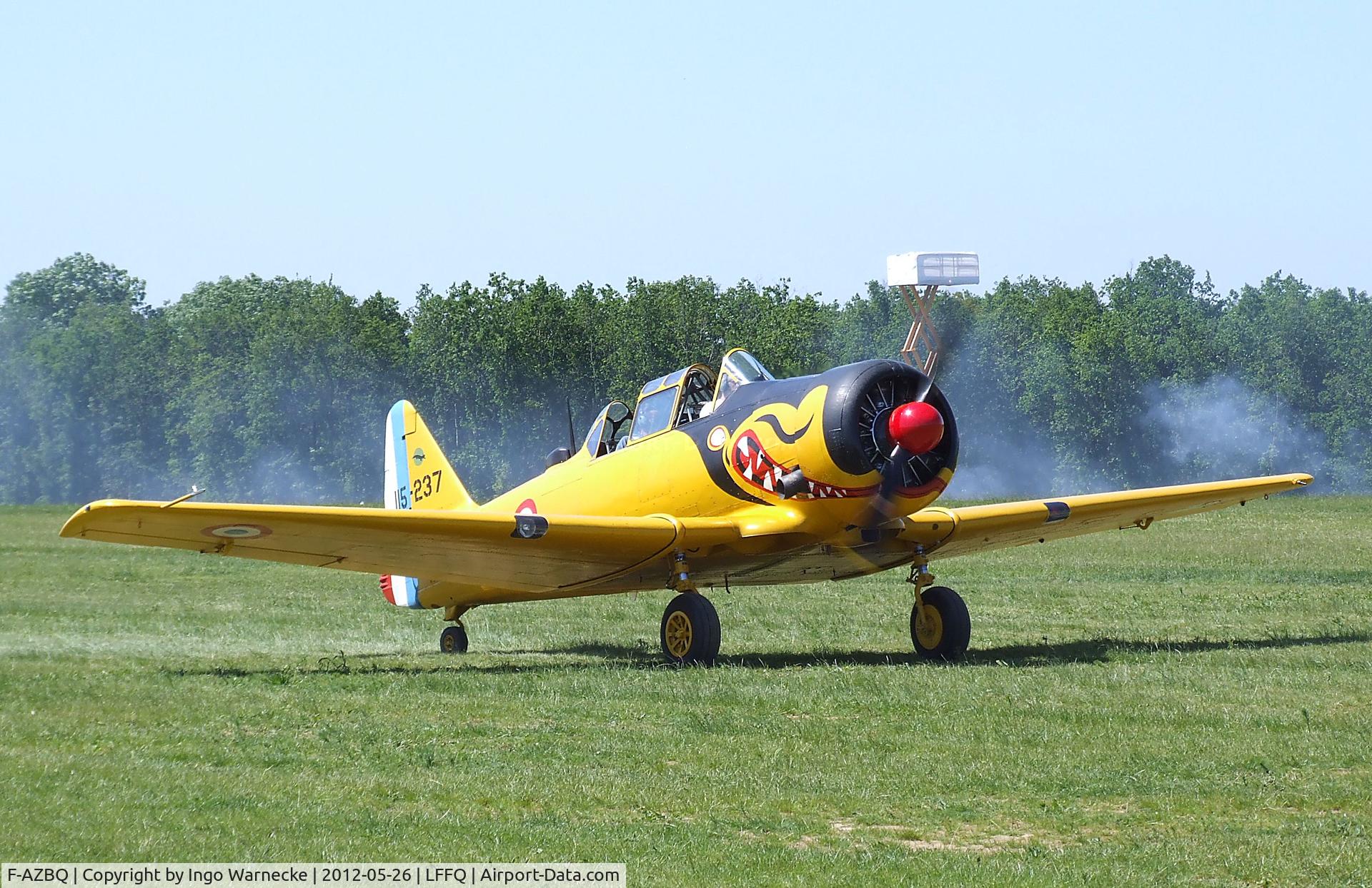 F-AZBQ, North American T-6G Texan C/N 182-535, North American T-6G Texan at the Meeting Aerien 2012, La-Ferte-Alais