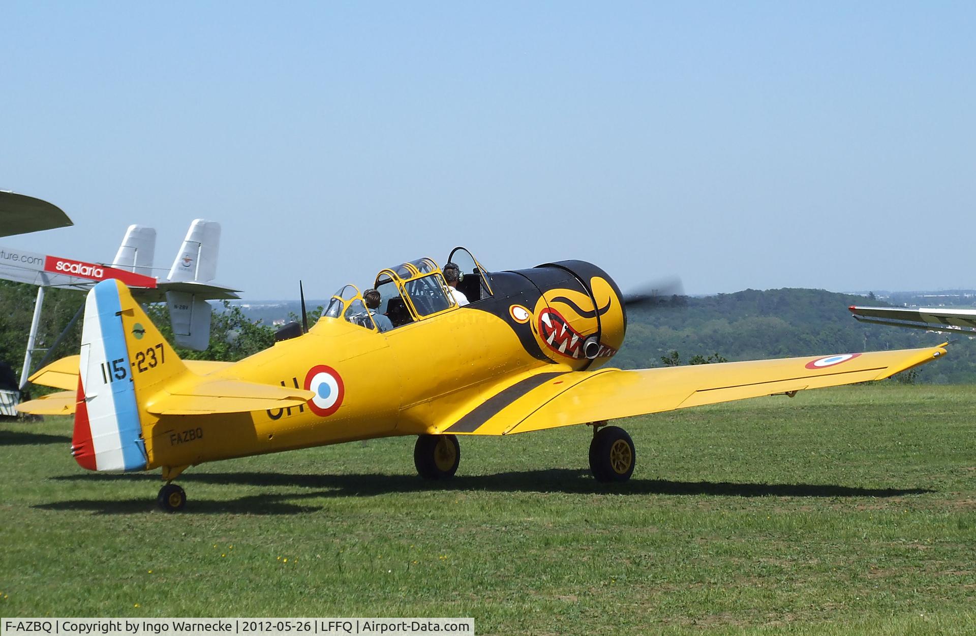 F-AZBQ, North American T-6G Texan C/N 182-535, North American T-6G Texan at the Meeting Aerien 2012, La-Ferte-Alais