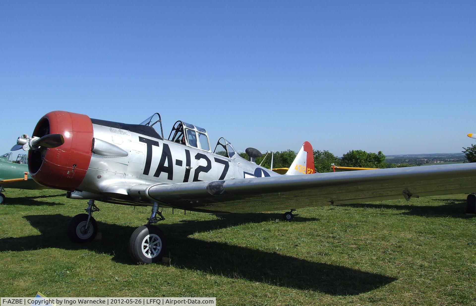 F-AZBE, North American AT-6C Harvard IIA C/N 88-12127, North American T-6C Texan at the Meeting Aerien 2012, La-Ferte-Alais